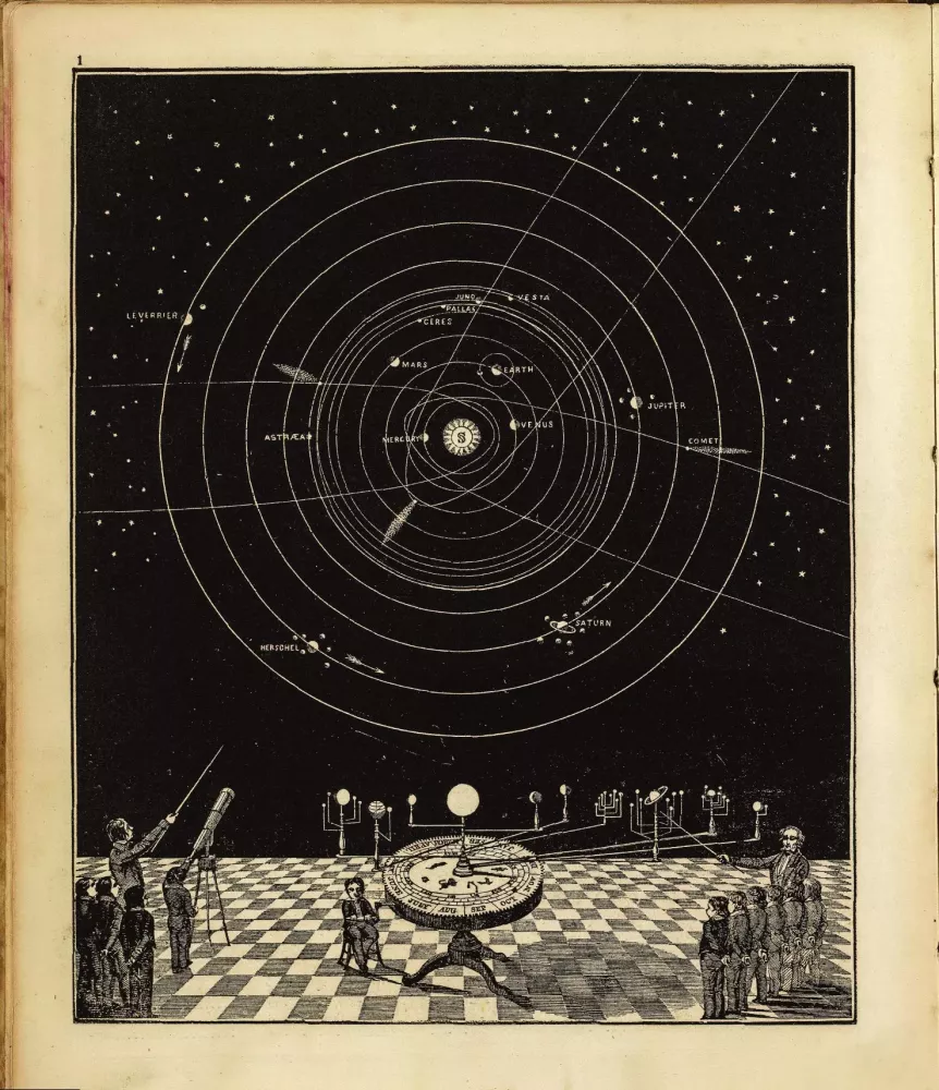 Himmelsatlas. Eine Reise durch den Himmel mit Hilfe von Karten