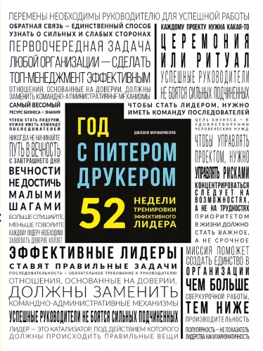A Year with Peter Drucker: 52 Weeks of Effective Leadership Training