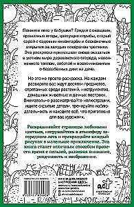 Бабулин огород. Раскраска на поиск предметов