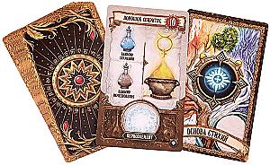 Brettspiel - Alchemie. Magieschule