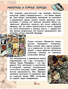 Die Umwelt. Mineralien und Gesteine