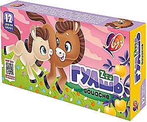 Гуашь - Zoo, 12 цветов
