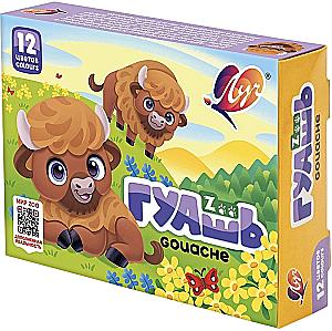 Gouache - ZOO, 12 colors
