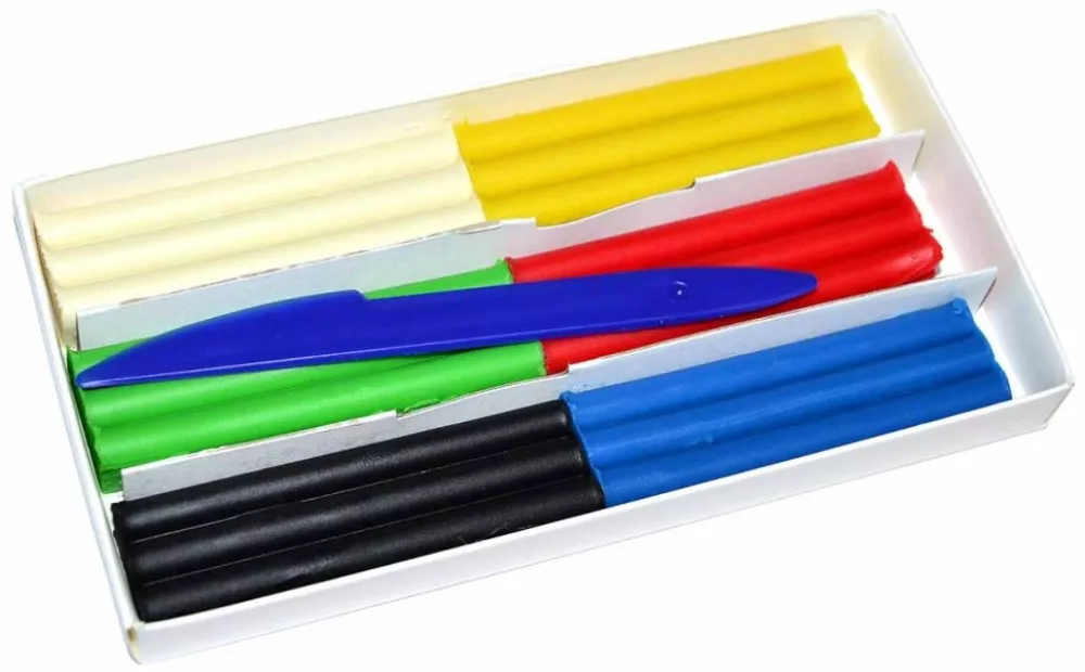 Pehme plastiliin - Kpõhke, 6 värvi — foto 2