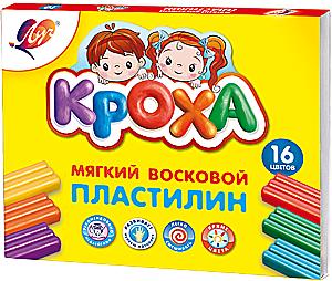 Пластилин - Кроха, 16 цветов