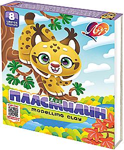 Plasticine - ZOO, 8 colors