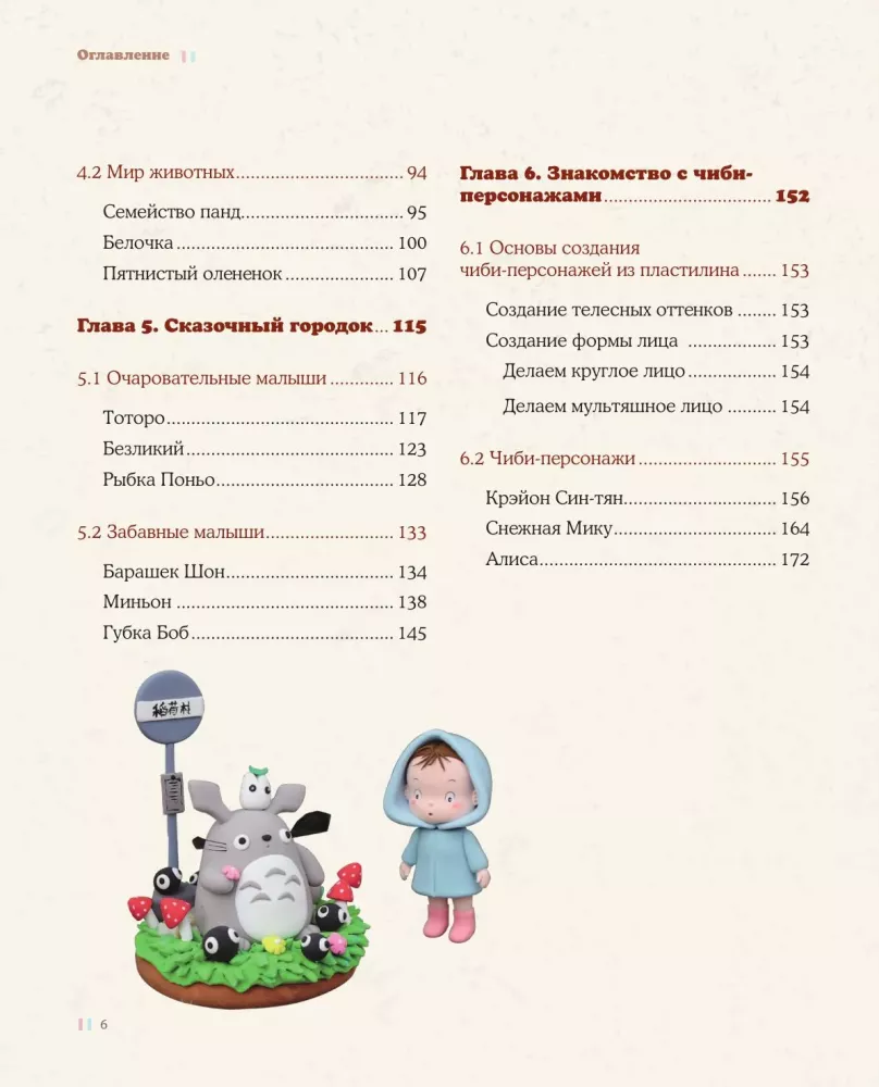 Как слепить из пластилина всё на свете. От пончика до тоторо. 100+ фигурок. Большая книга