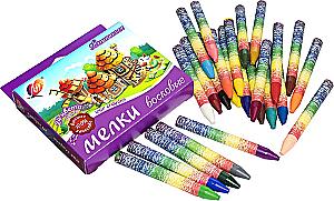 Wax Crayons - Fantasy, 24 Colors, Assorted