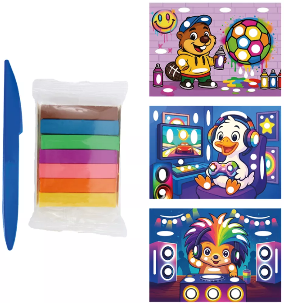 Creative Set - Plasticine Party. Animals