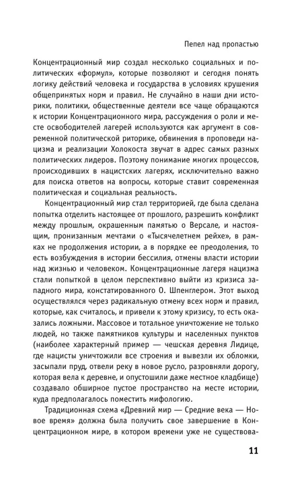 Пепел над пропастью