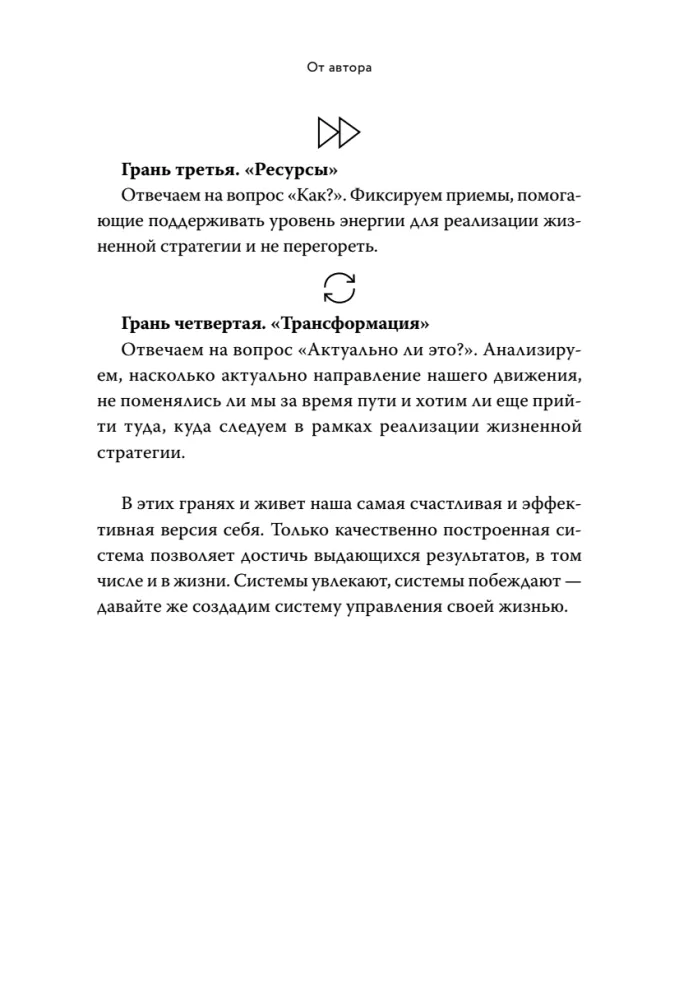 Basic Square. Four Facets of Your Effectiveness