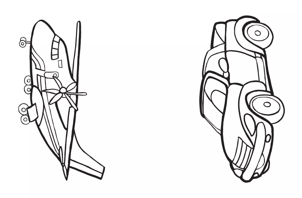 Cars and Transport. Big Coloring Book — photo 8