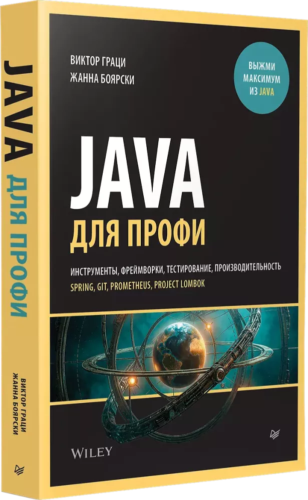 Java for Professionals. Tools, Frameworks, Testing, Performance (Spring, Git, Prometheus, Project Lombok)