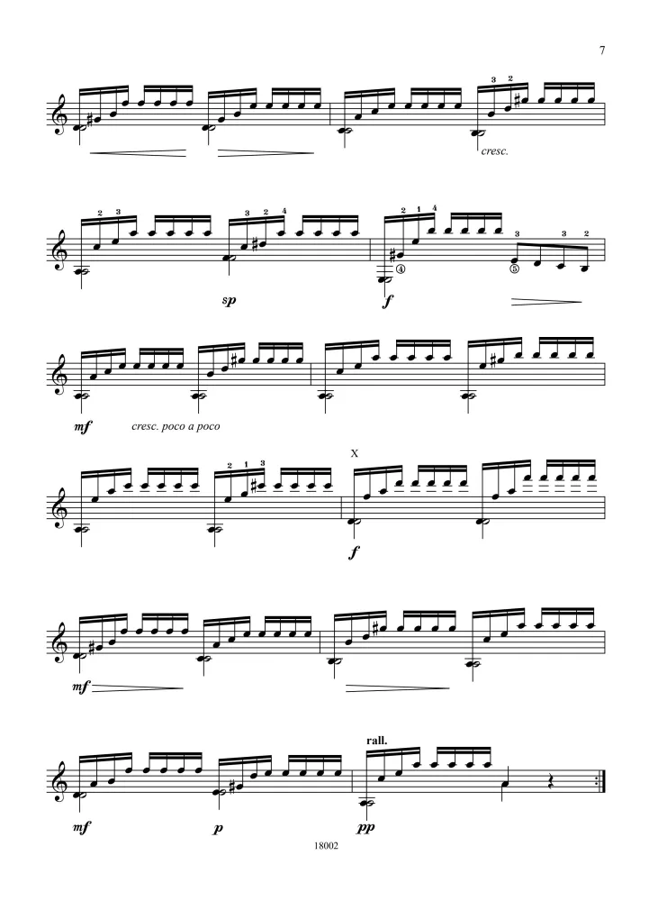 Gitarristen-Lesebuch. Etüden für sechssaitige Gitarre. Band 2