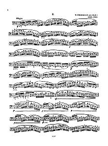 Ausgewählte Etüden für Cello