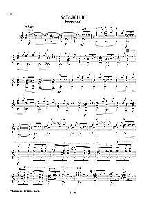 Selected Works. Arrangement for Six-String Guitar