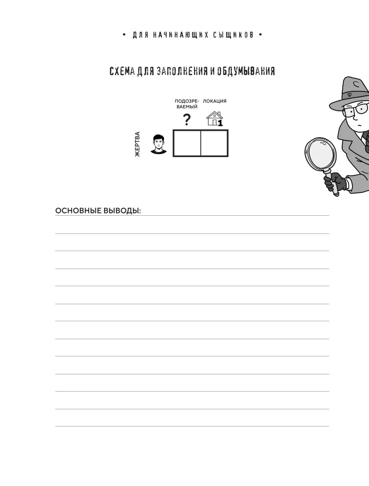 Who is the killer? Feel like Sherlock Holmes. Logic and deduction challenges of varying difficulty levels