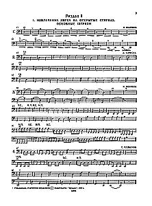 Ausgewählte Übungen für Violoncello