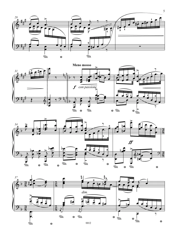 Arenski. Ausgewählte Werke für Klavier