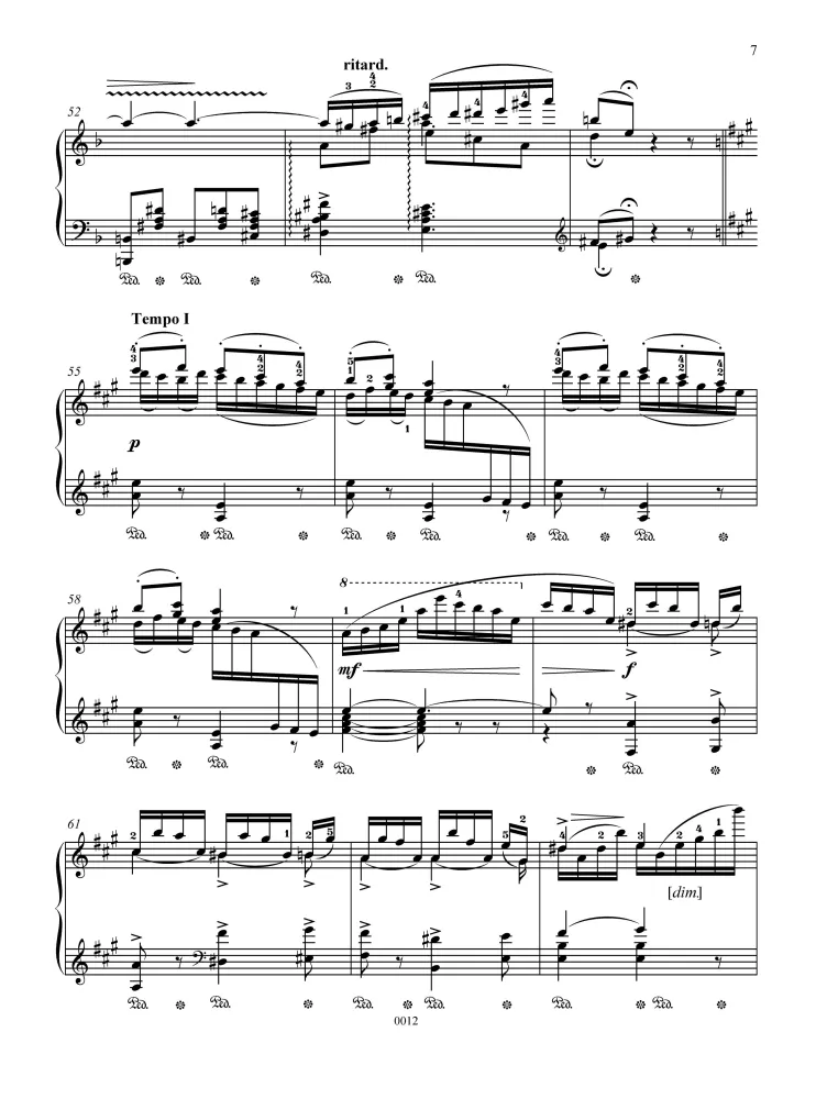 Arenski. Ausgewählte Werke für Klavier