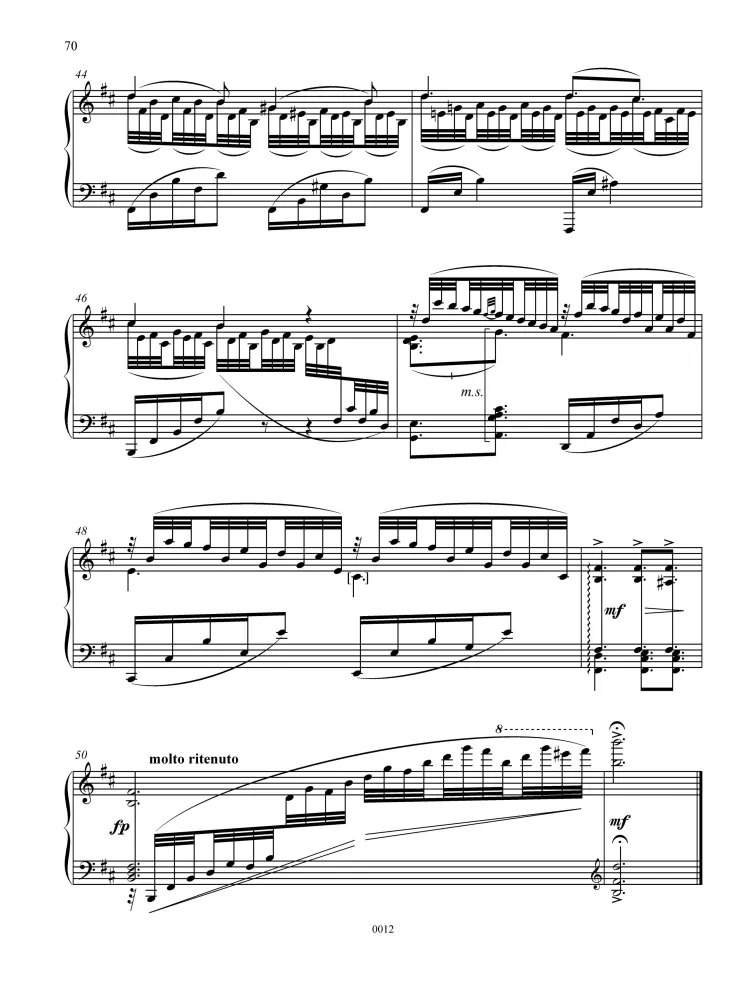 Arenski. Ausgewählte Werke für Klavier