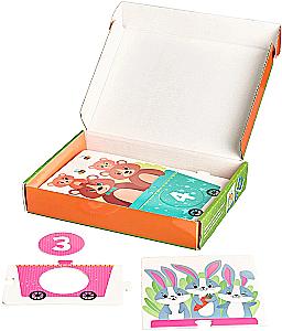 Tierzählung. Puzzle-Sorter
