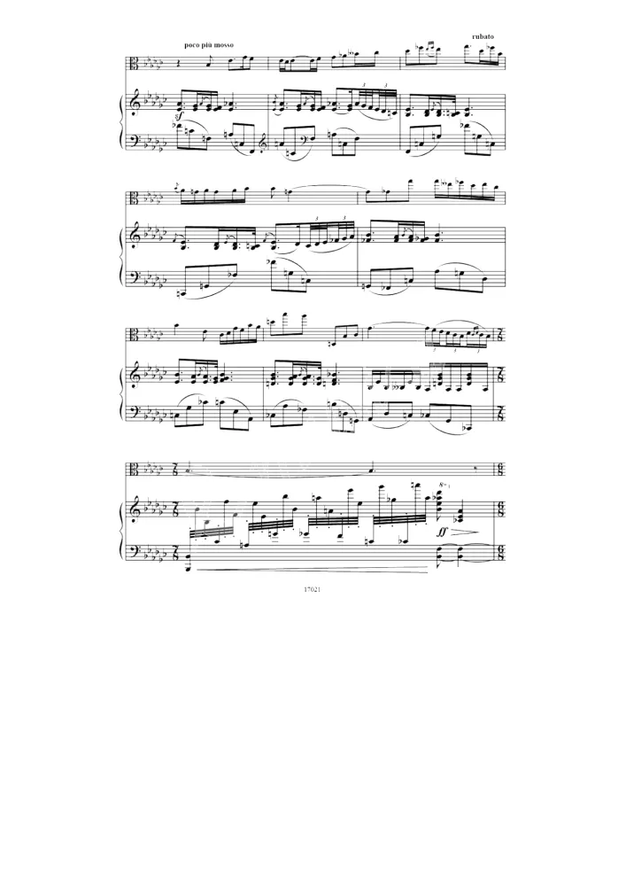 Chatschaturjan. Werke für Viola und Klavier und Viola solo