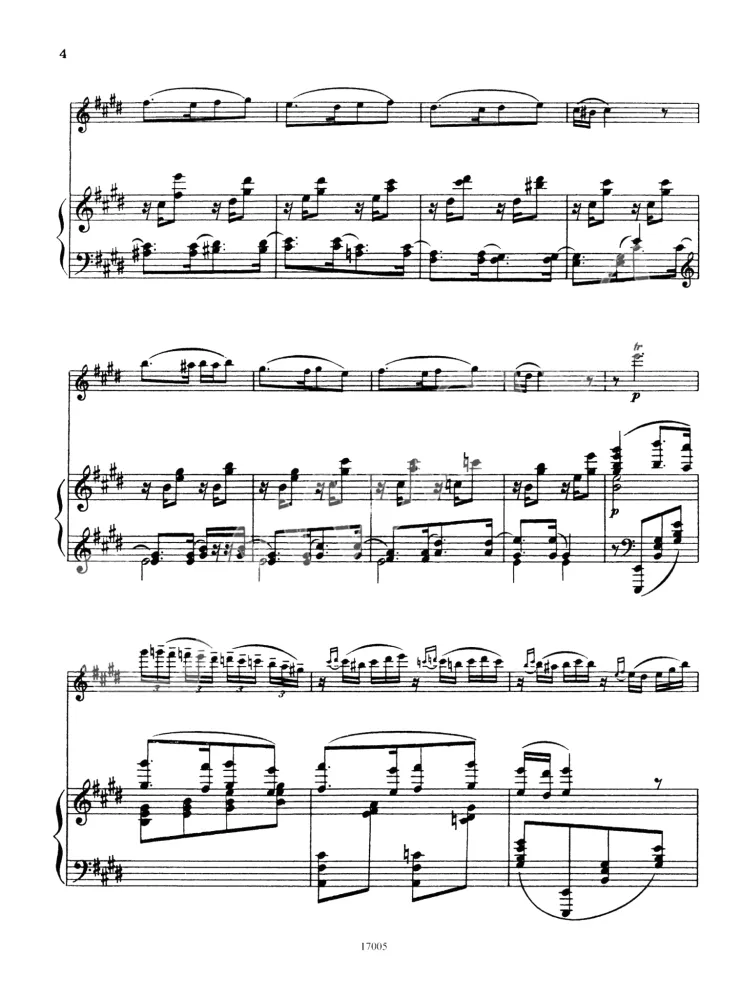 Beliebte Musik russischer Komponisten. Bearbeitung für Violine und Klavier. Ausgabe 1