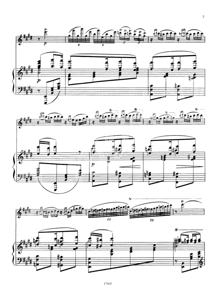 Beliebte Musik russischer Komponisten. Bearbeitung für Violine und Klavier. Ausgabe 1
