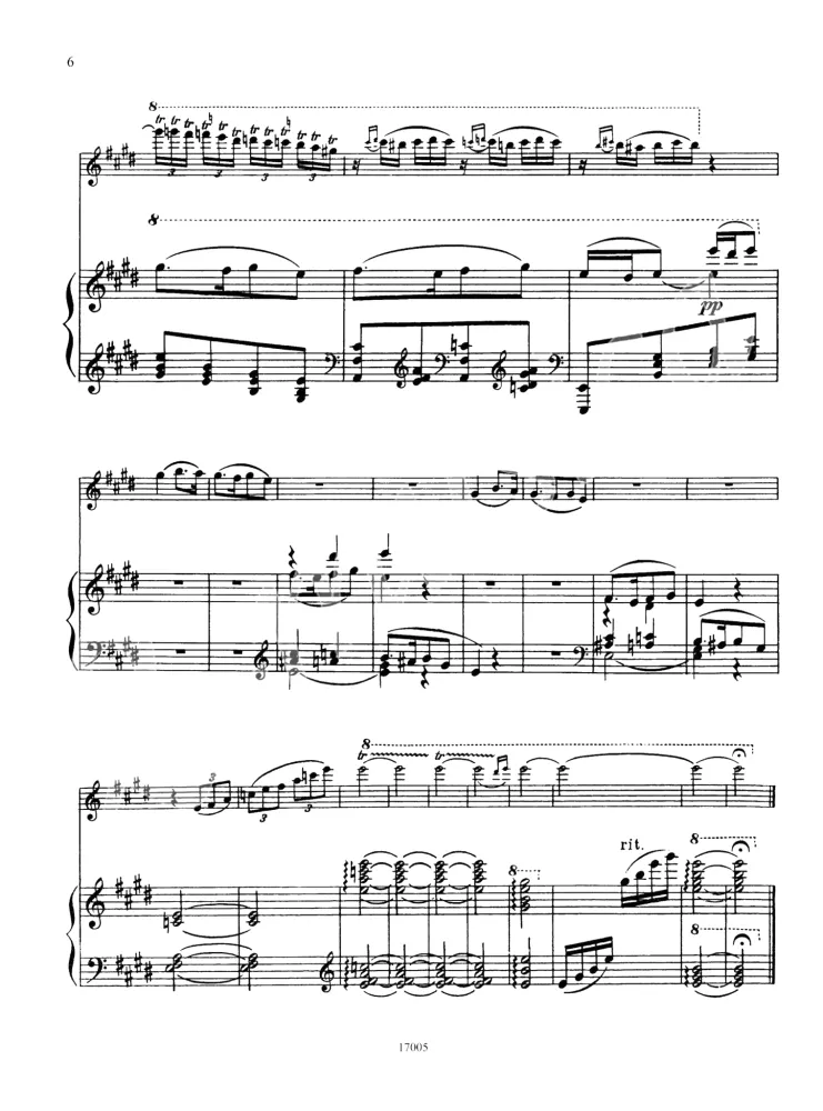 Beliebte Musik russischer Komponisten. Bearbeitung für Violine und Klavier. Ausgabe 1