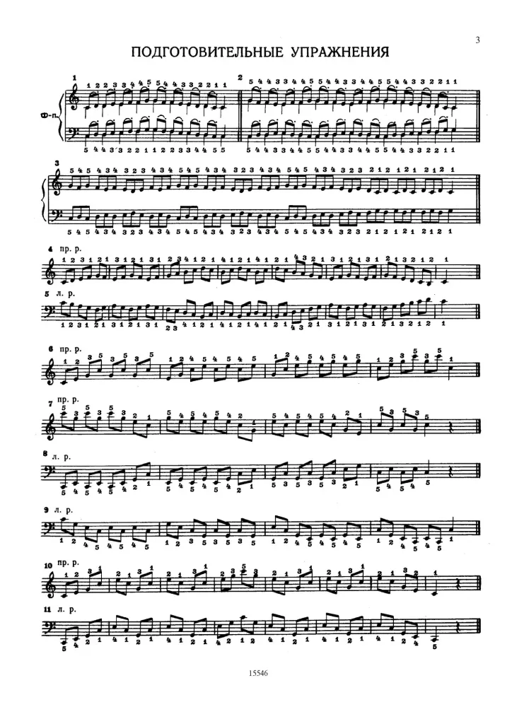 Skalen und Arpeggios für Klavier