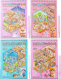 Альбом с наклейками - РУМБОКС. КОТИКИ, в ассортименте