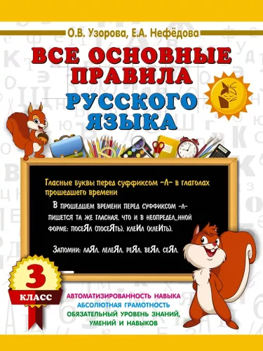 All the main rules of the Russian language. 3rd grade