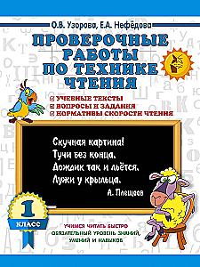 Checking Work on Reading Technique. Grade 1