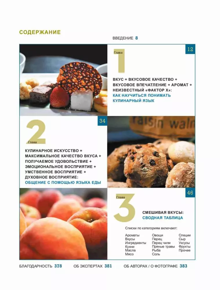 ABC der Geschmäcker. Unverzichtbare Anleitung zur Geschmackskombination in der modernen Gastronomie