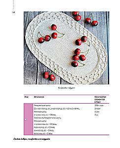Knitting Rugs, Napkins, and Cushions. Stylish Home with Crochet