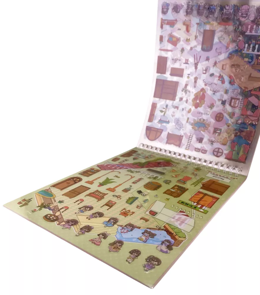 Sticker Album - RUMBOX. GIRLS, assorted