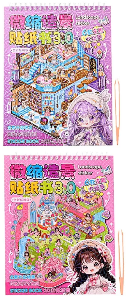 Sticker Album - RUMBOX. GIRLS, assorted