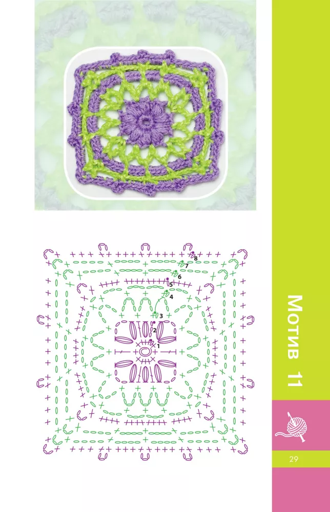 The Best Crochet Motifs for Blankets, Bags, Clothing, and Decor. 41 Motif