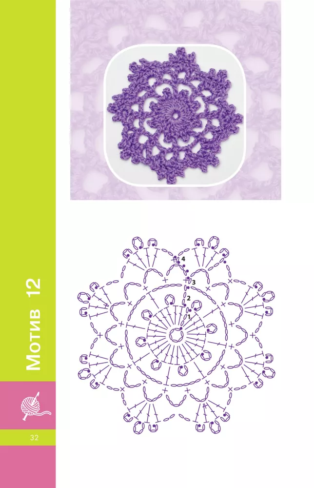 The Best Crochet Motifs for Blankets, Bags, Clothing, and Decor. 41 Motif