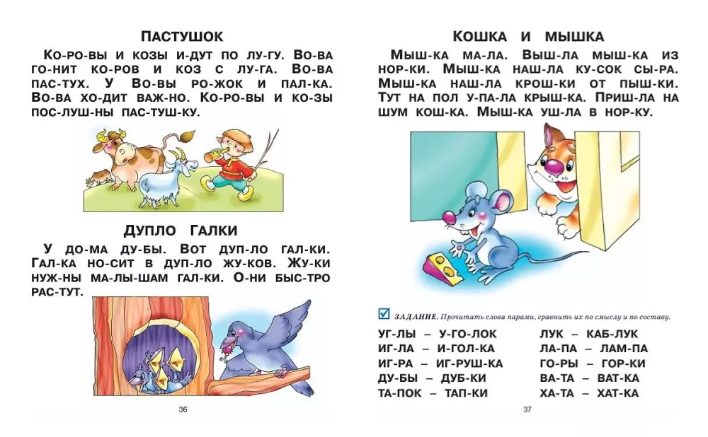 Букварь. Логопедическая методика для осознанного чтения