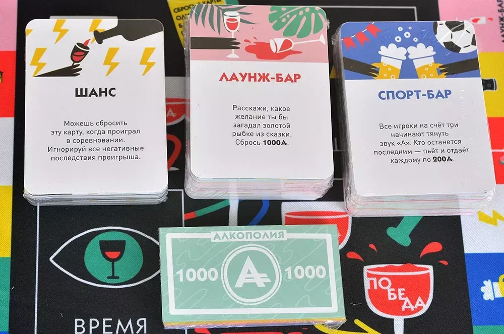 Gra planszowa - Alkopolia