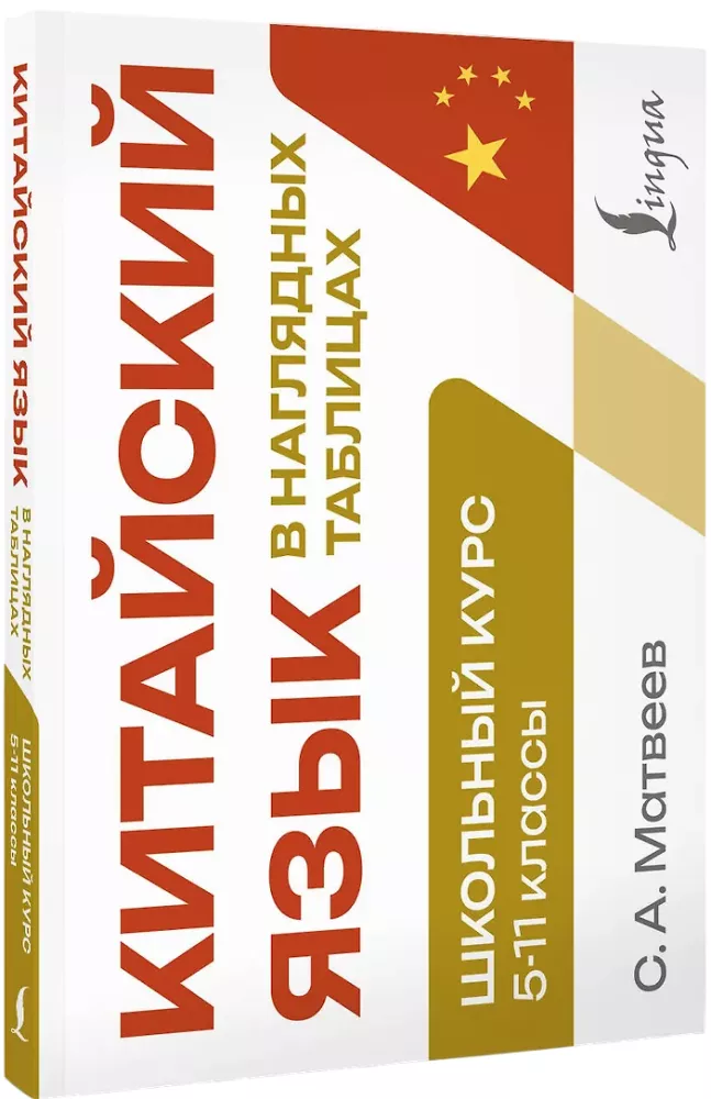 Język chiński w tabelach wizualnych. Kurs szkolny klasy 5-11