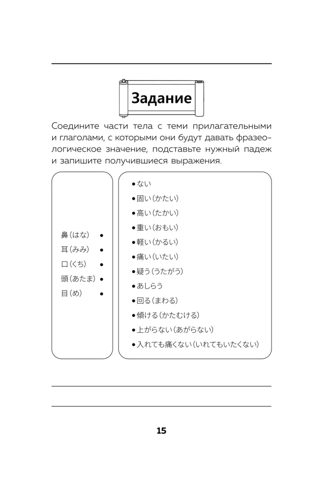 Język japoński. Idiomy