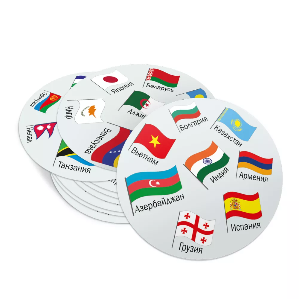 Board Game - Find and Grab. MEGAflagomania