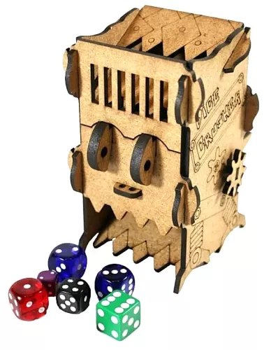 Аксессуар для настольной игры - Башня для бросания кубиков. Dice Crusher