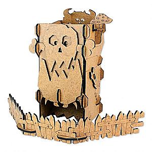 Galda spēles aksesuārs - Kauliņu mešanas tornis. Orku totems