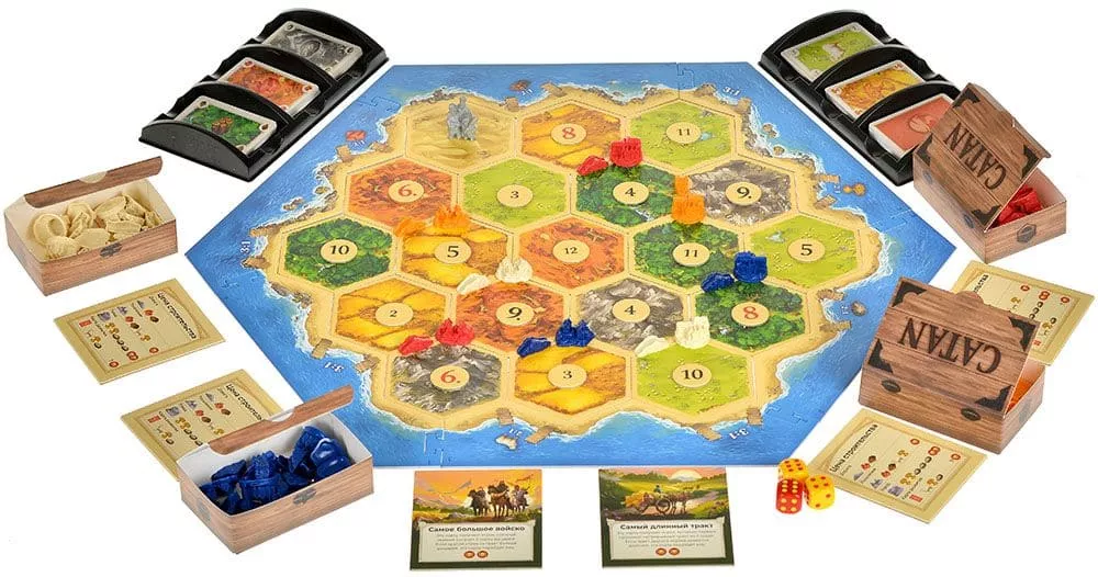 Настольная игра - Колонизаторы. Catan