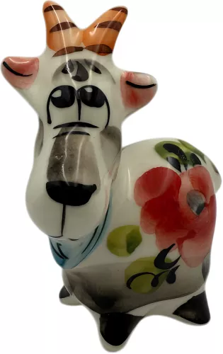 Фигурка - Коза. Паша, майолика