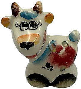 Фигурка - Коза. Агния, майолика